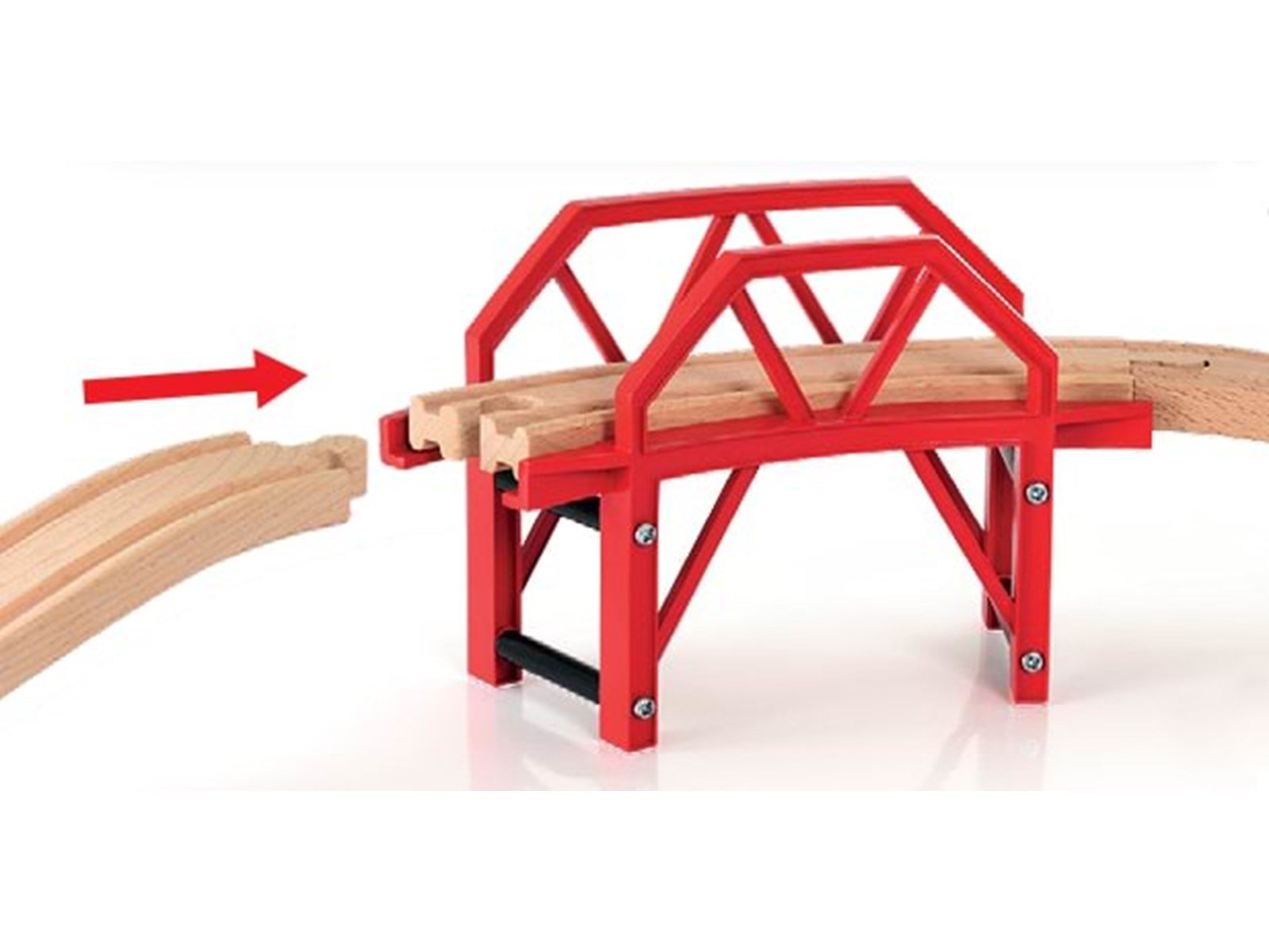 Brio Bahnbrück mit Auffahrten Brio Bahnbrück mit Auffahrten